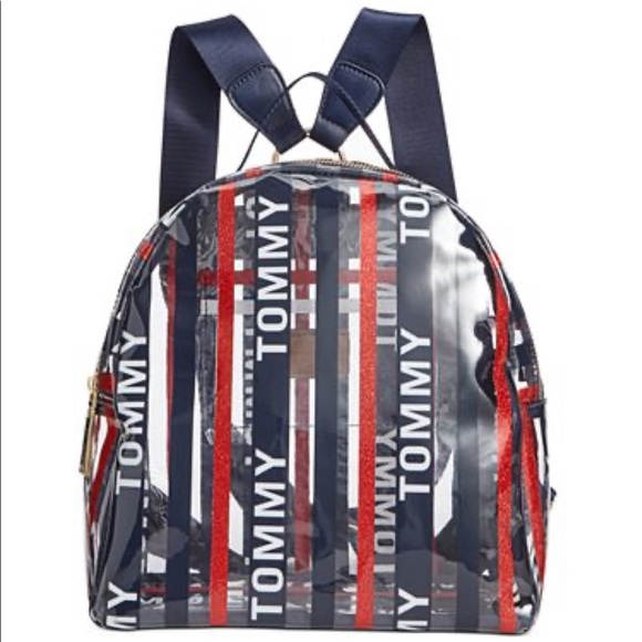 Tommy Hilfiger Bags Tommy Hilfiger Clear Backpack Poshmark